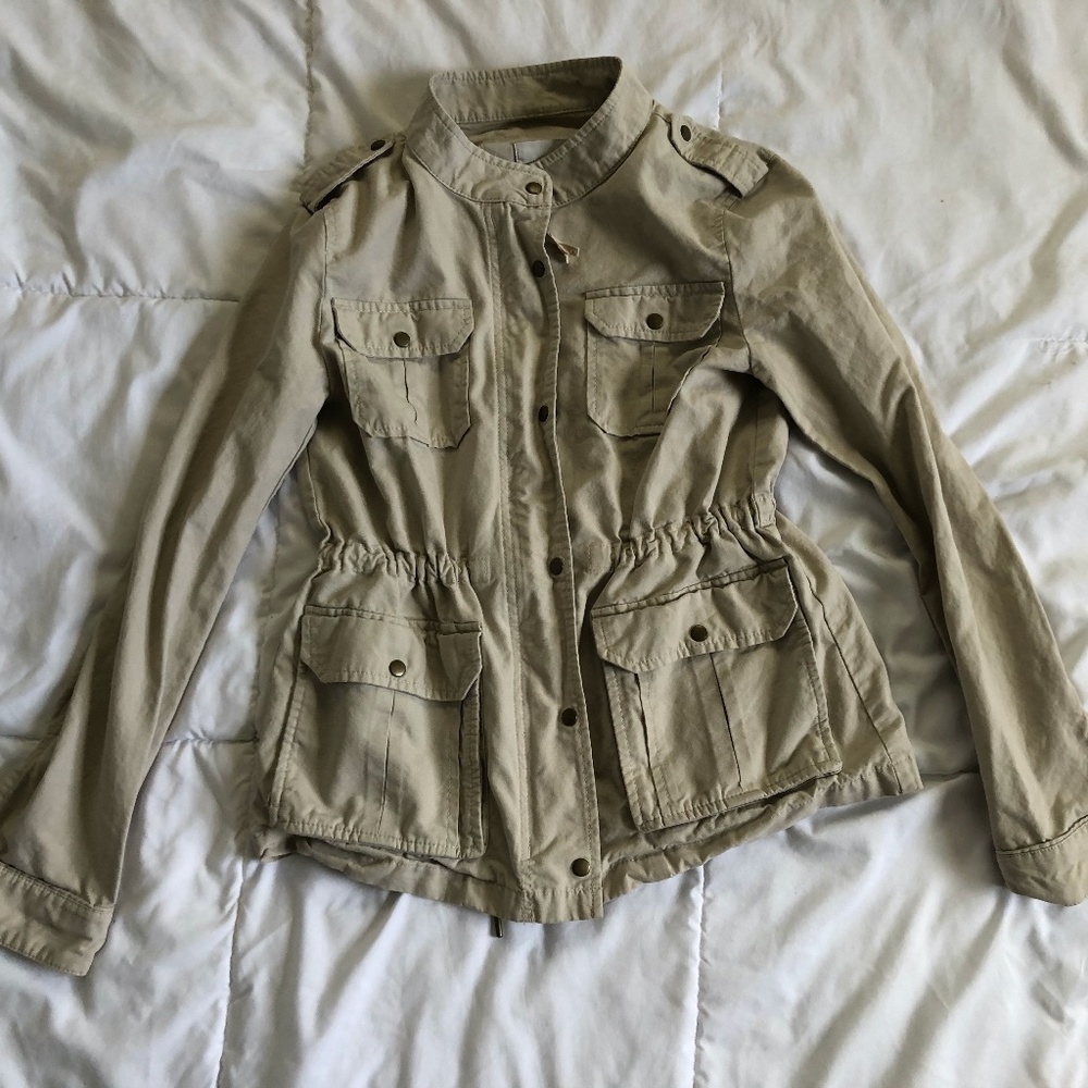 Ann Taylor Loft Utility Jacket